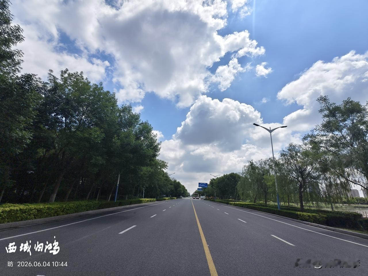 雨过天晴，东营这天空让我说什么好呢？