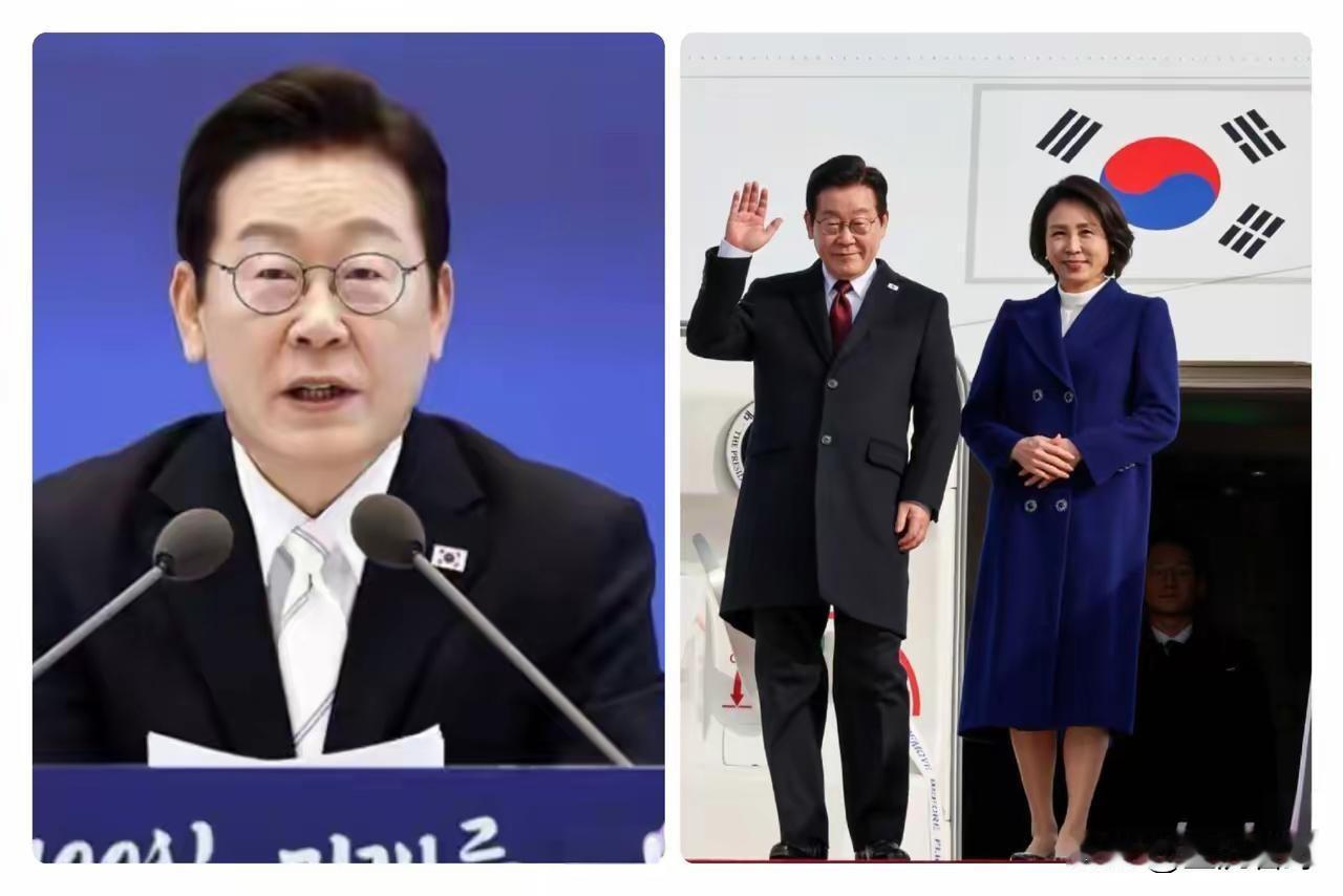 李在明这次来串门，手里提的不是啥高丽参，竟然是两座几千斤重的“大石头”！

这对