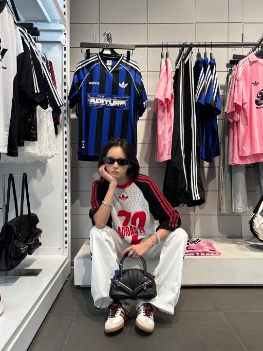 阿迪女球衣混搭指南⚽️