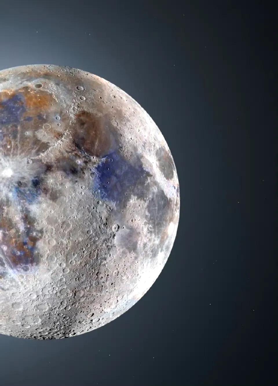 猜猜用什么手机拍的月亮?