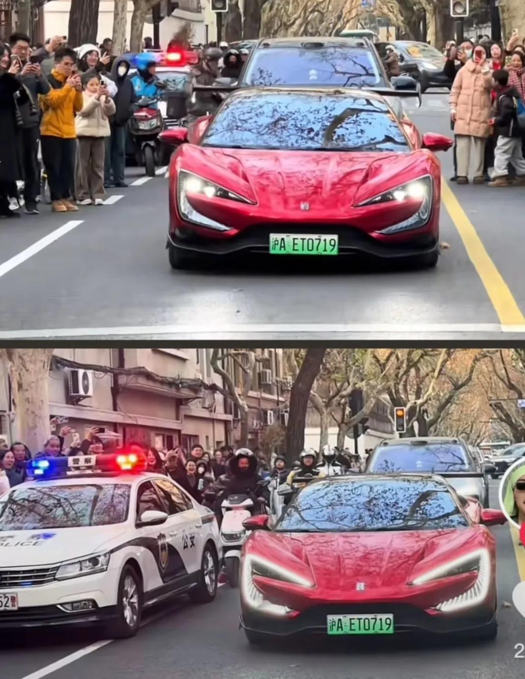 上海人回应这些天那么多豪车上路，他们却说这是很正常的事情，他们平时也是要出来遛车