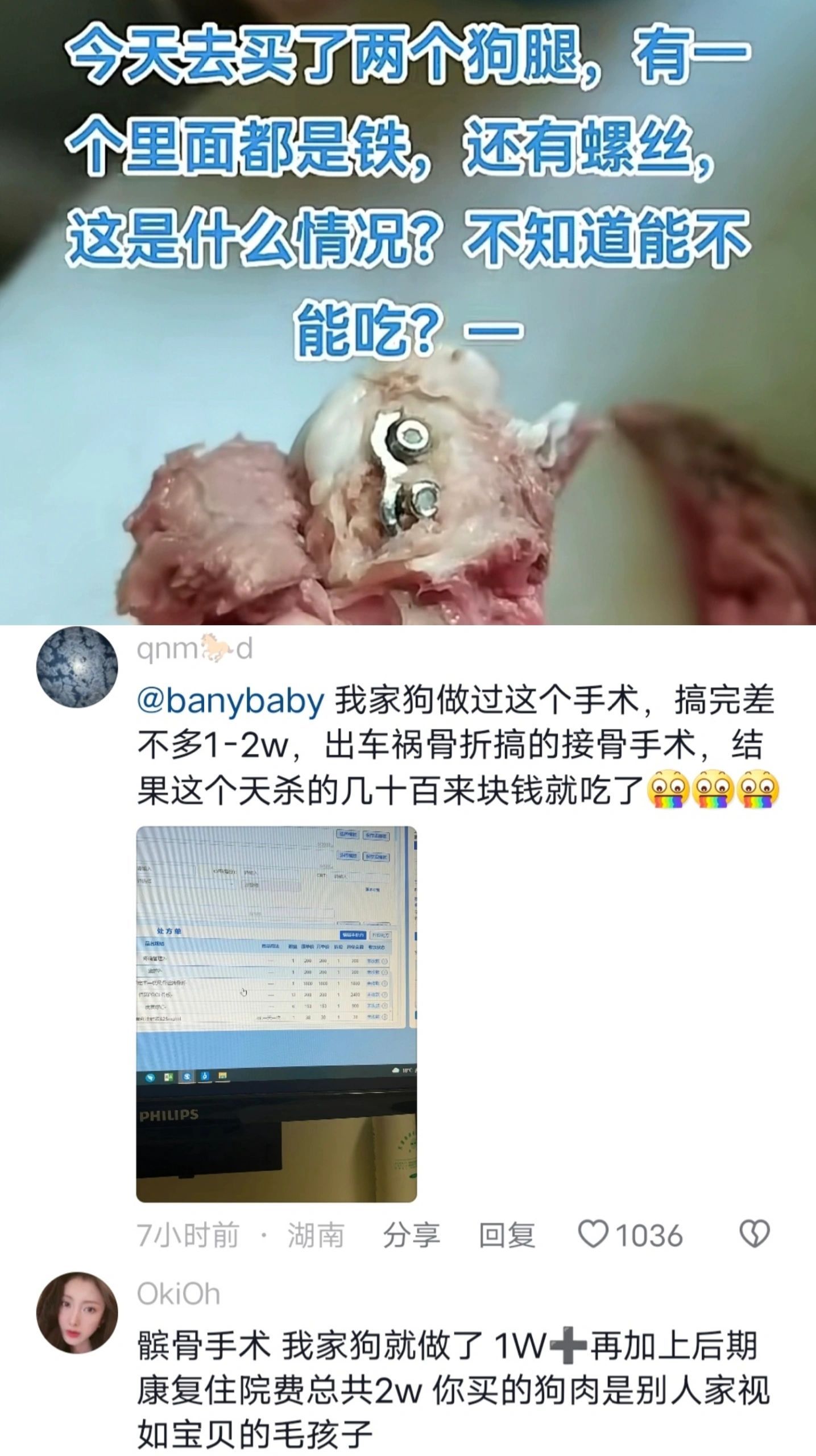 吃掉了别人花几万治好的狗狗最痛心的是狗狗原主人刷到了这个视频[伤心] ​​​