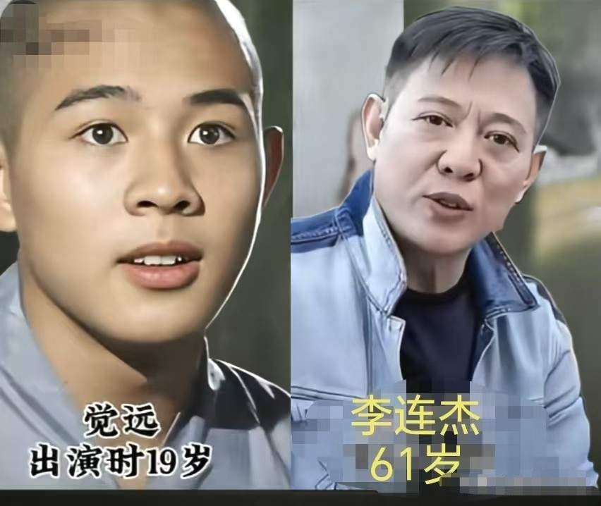 李连杰扮演的觉远
胡坚强扮演的悟空
孙建魁扮演的色空
三位实力派演员在《少林寺》
