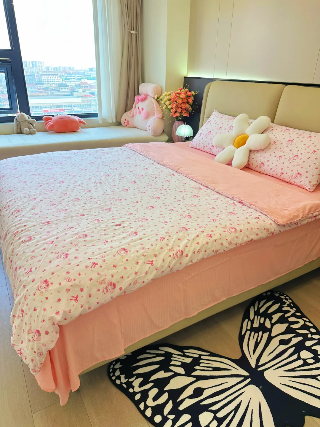 🏠小卧室改造｜粉色系卧室🎀