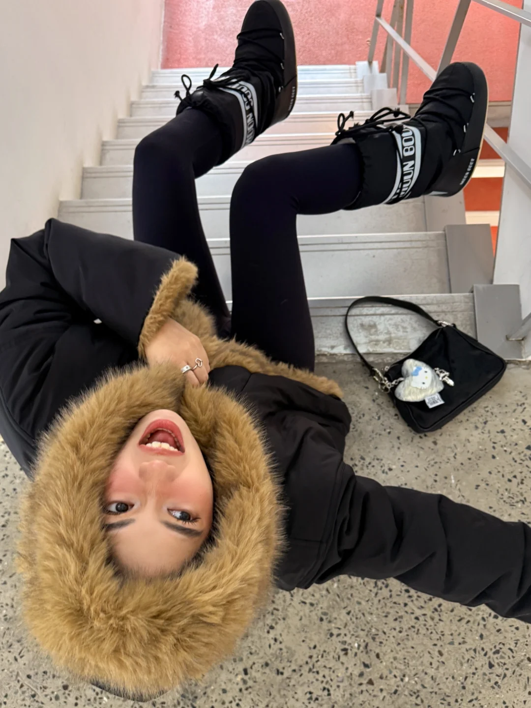 泰妹的冬日拍照指南!😝❄️