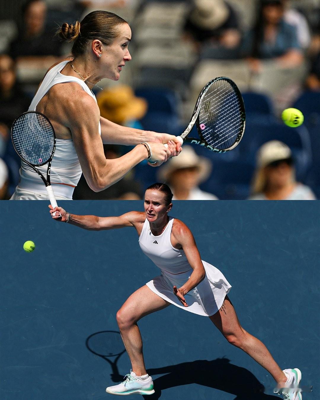 12号种子🇺🇦斯维托丽娜7-5/6-1资格赛选手克利莫乔娃，率先晋级澳网第三