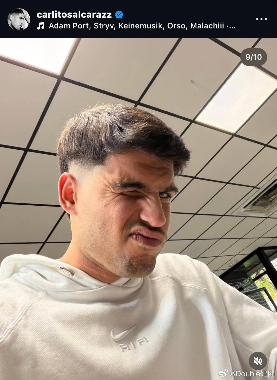 阿尔卡拉斯的新发型，你们打几分？体育拜大年