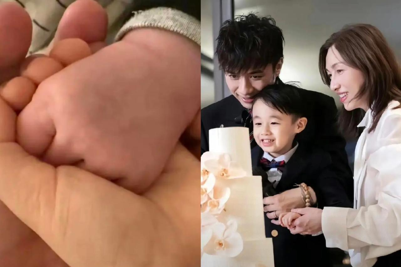 我怀疑过古巨基二胎是为了热度，
也怀疑过高龄生育是代孕，
但唯独没想到的是……