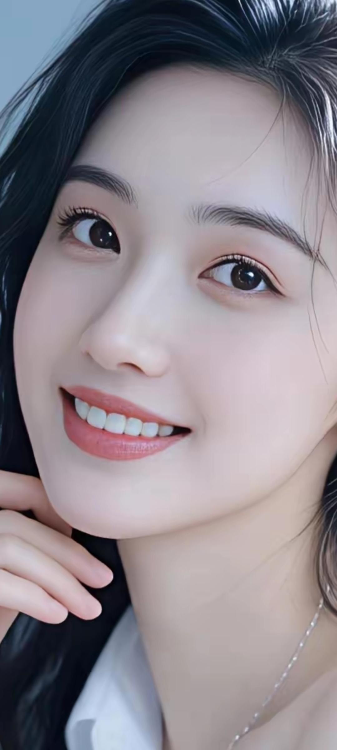 甜美笑容，温柔可人，元气满满的一天从微笑开始！😊✨