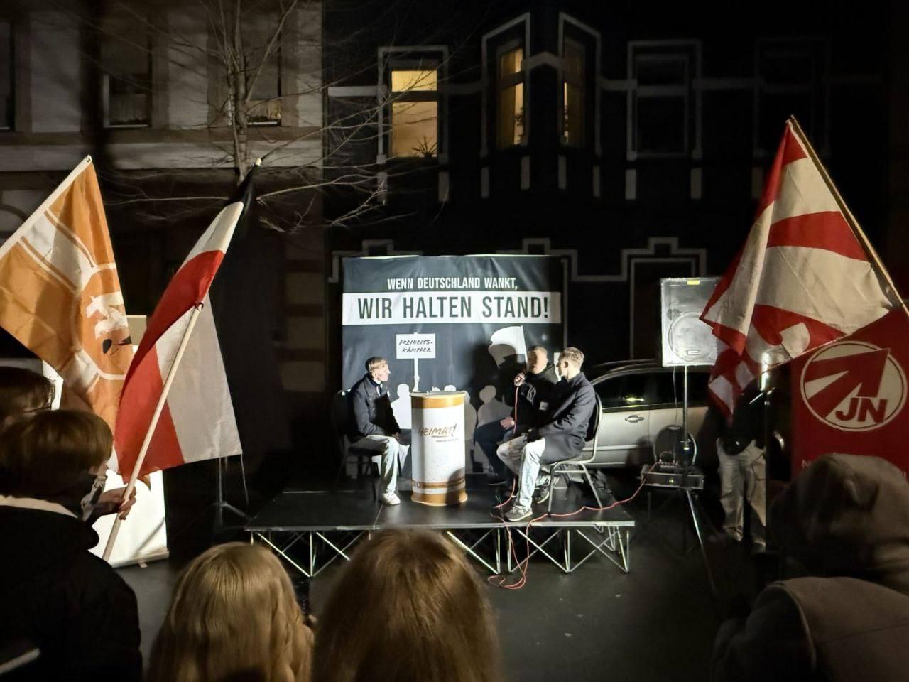 德国西部埃森市出了件新鲜事：当地一个叫Die Heimat的极右翼政党，连自己的