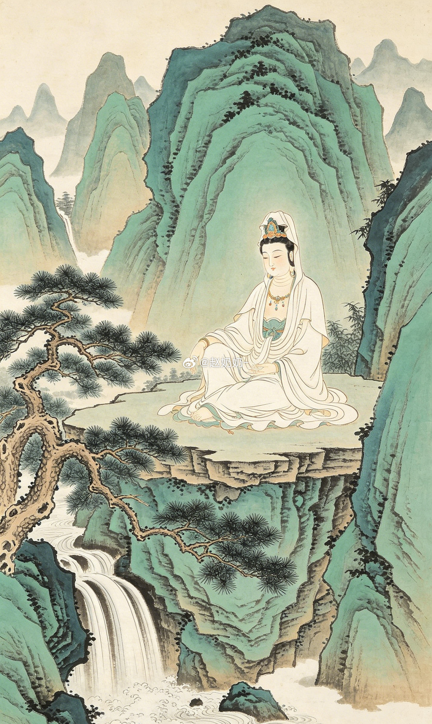 莲不与淤泥争辩，只循着光明生长。观世音菩萨慈悲摄受，愿身处低谷的人不失希望，所经