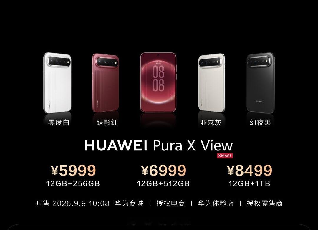 华为Pura X View 12+256G版本可以走国补，国补后是5499，可惜