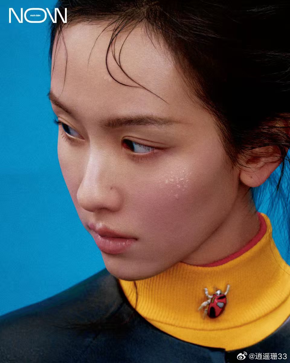 陈都灵黑皮第一次见陈都灵挑战黑皮，直接打破以往清冷小白花印象，健康又有活力，整个