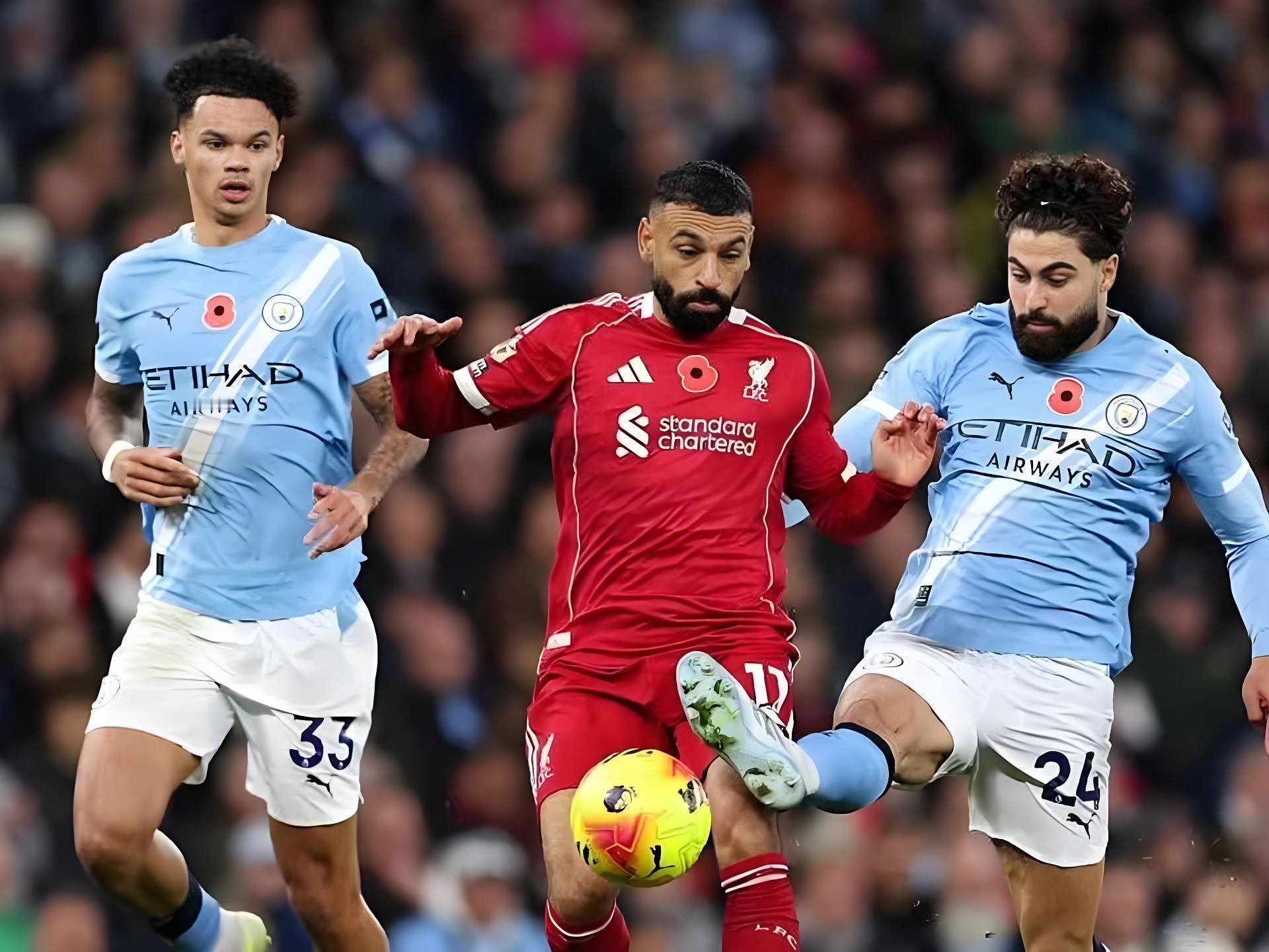 周日 018 英超 利物浦 VS 曼城曼城让0.25 -> 平手 -> 利物浦让