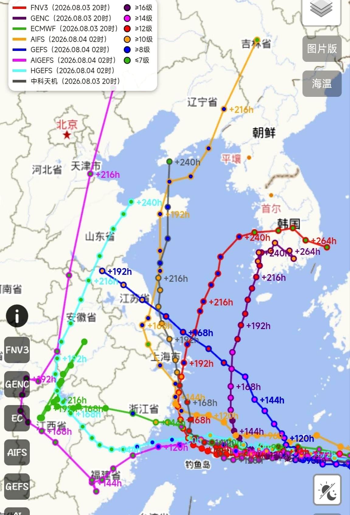 你敢信吗，一天狂刷8遍天气软件，结果发现这台风的路线连气象局的超级计算机都给干懵