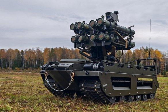 俄罗斯开发出发射温压弹的机器人的首批照片出现

库利宾集团设计局已开始在战区测试