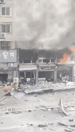 3月17日 下午 江苏淮安市发生烧烤店爆炸，太可怕了

我刚从淮安市的新闻里听说