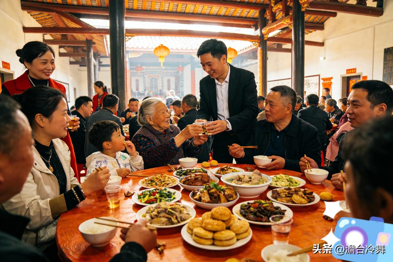 农村清明祭祖的习俗，一直都特别盛行，尤其是同姓宗族的团聚，格外有心意。
 
这次