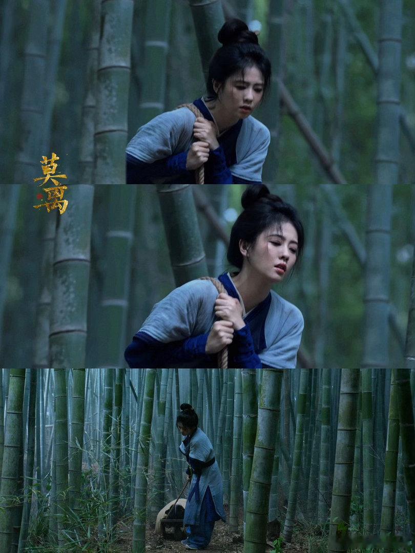 白鹿新剧自己把自己坑了细品《莫离》这段预告，鸡皮疙瘩掉一地！叶璃行为诡异，独处时