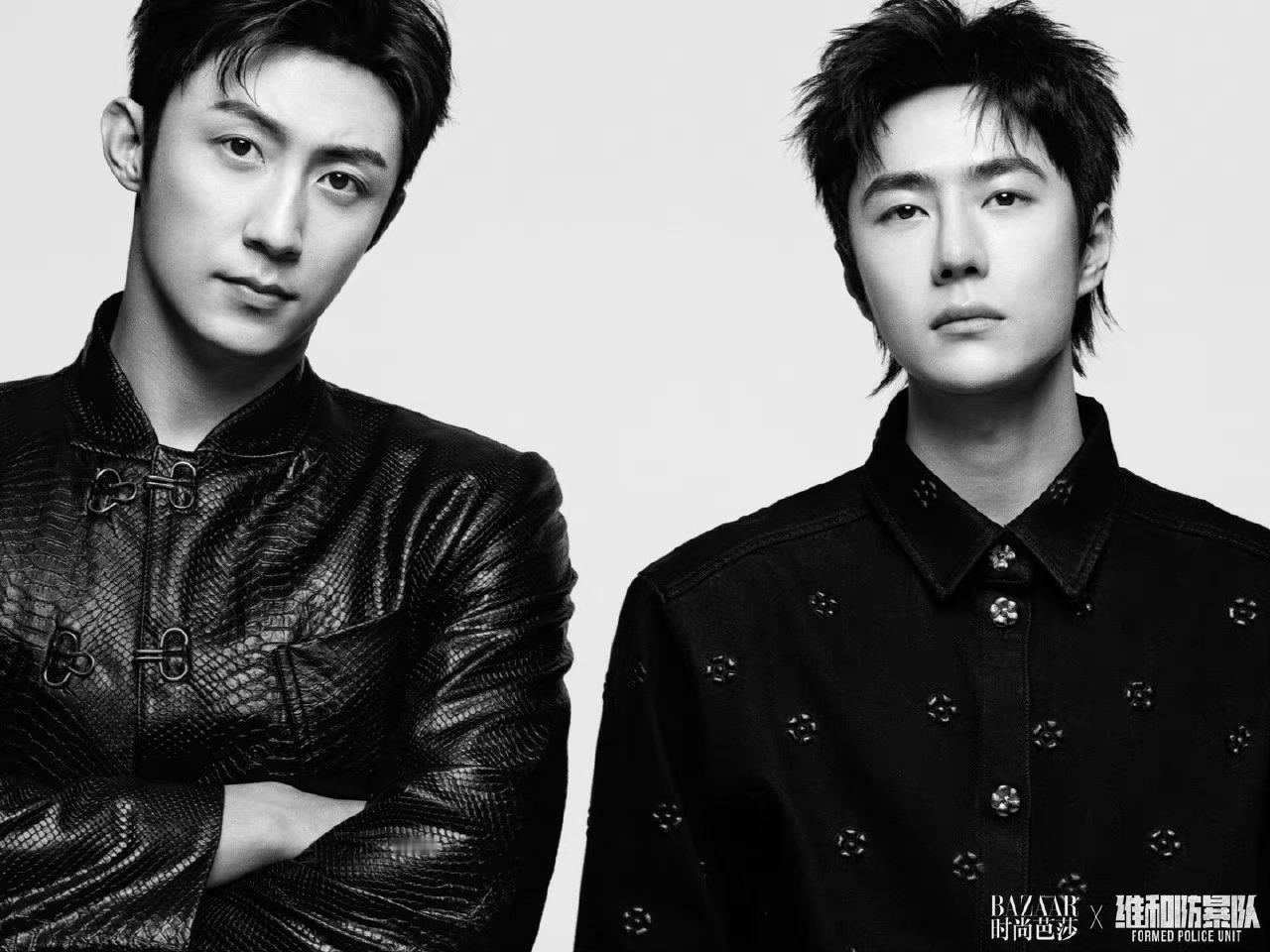 #E人黄景瑜A人王一博##黄景瑜王一博芭莎团建# 黄景瑜王一博芭莎团建了！！E人