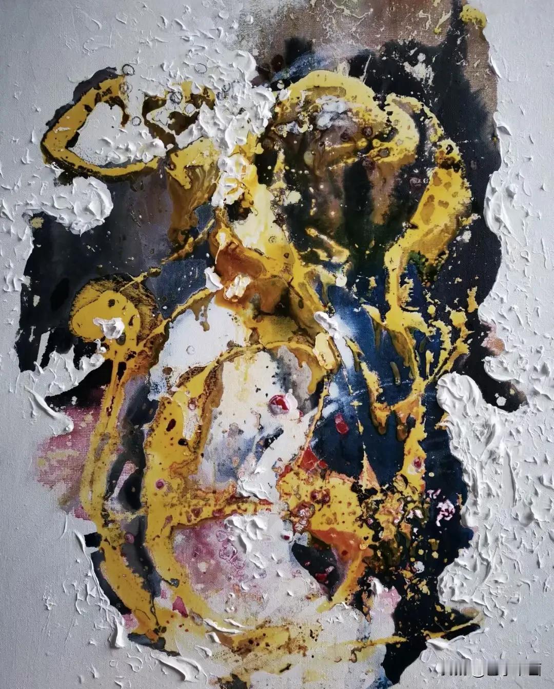 谭钧老师绘画作品欣赏
《疫情肖像》系列（布面炳稀）