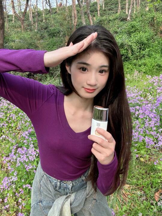 紫花山爬上头了，但我没黑！⛰️☀️