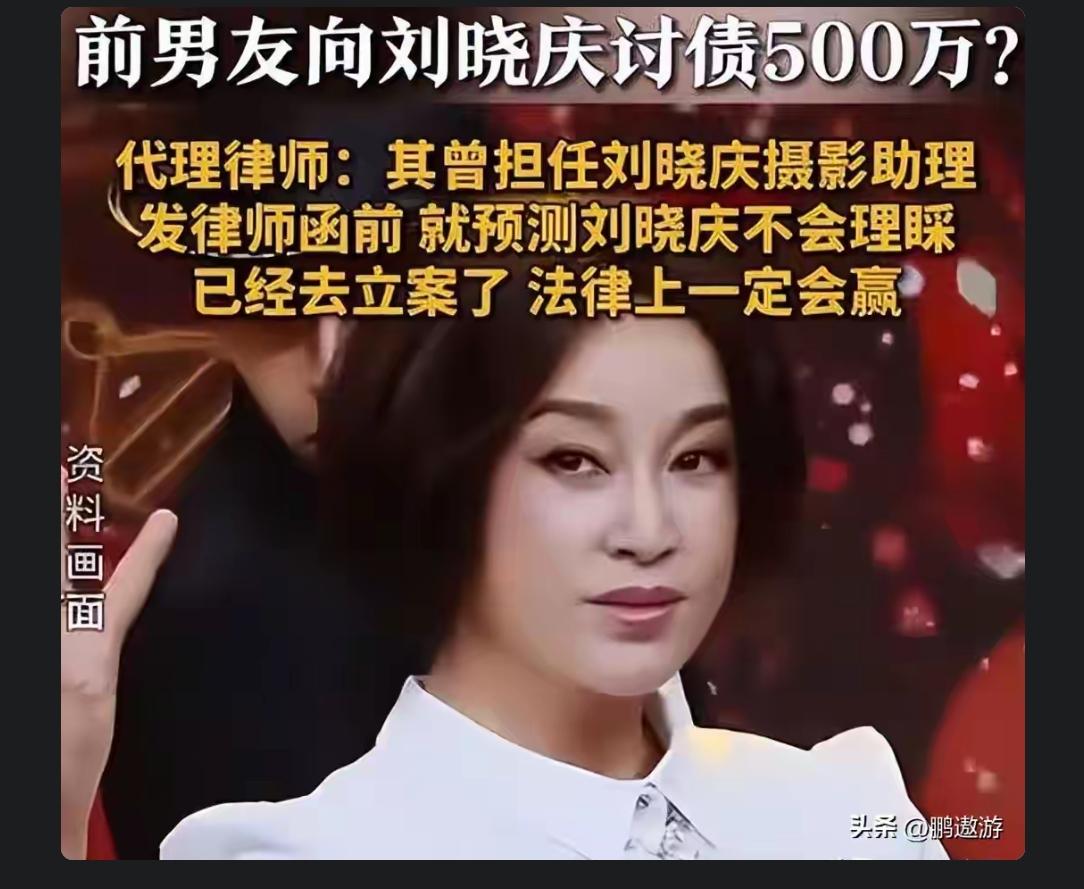 古柯傍刘晓庆，明显是傍错了人。刘晓庆目前又不是什么富婆，大款，她到哪里拿504万