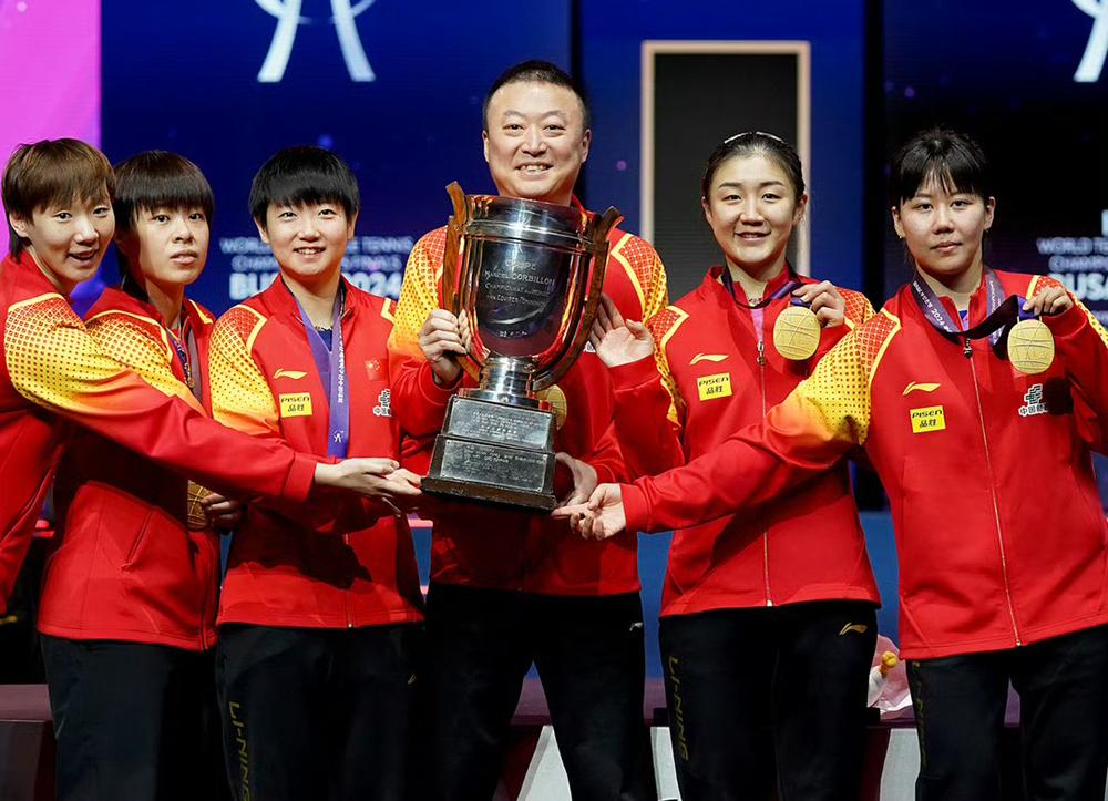 伦敦世乒赛在运动员补水方式上进行1项重大变革，

教练可能多了1个活。

原来重