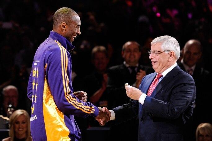 Kobe Bryant & David Stern 🕯科比