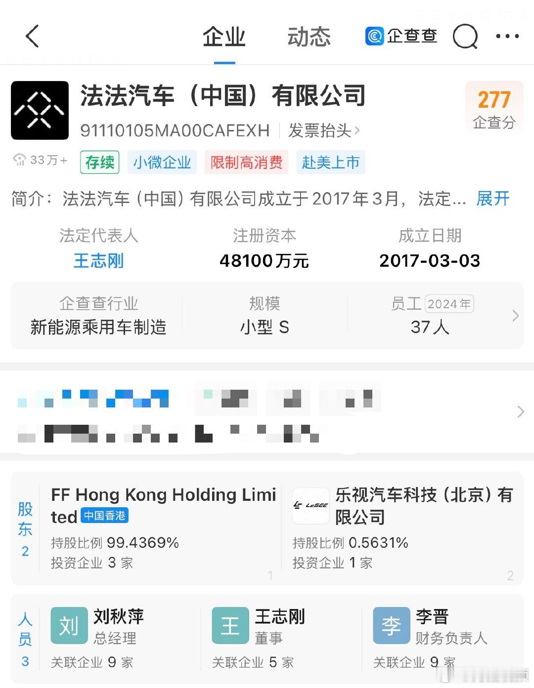 【法拉第未来至今仍未盈利】法拉第未来已交付68台机器人 日前，法拉第未来创始人贾
