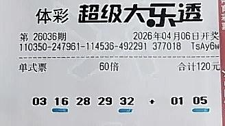 120倍票险中头奖！新规难挡“倍投狂魔”，大乐透真要跌破百万大关？

一张120