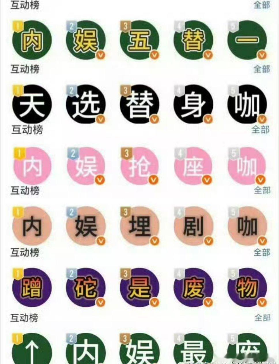 我去，丞磊的互动榜被白鹿粉丝排字了 