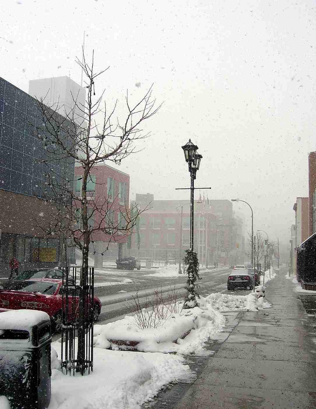 我的今日状态：😁轻松愉快
我这里的天气：❄️下雪
据说今天有雪，很冷，大家注意