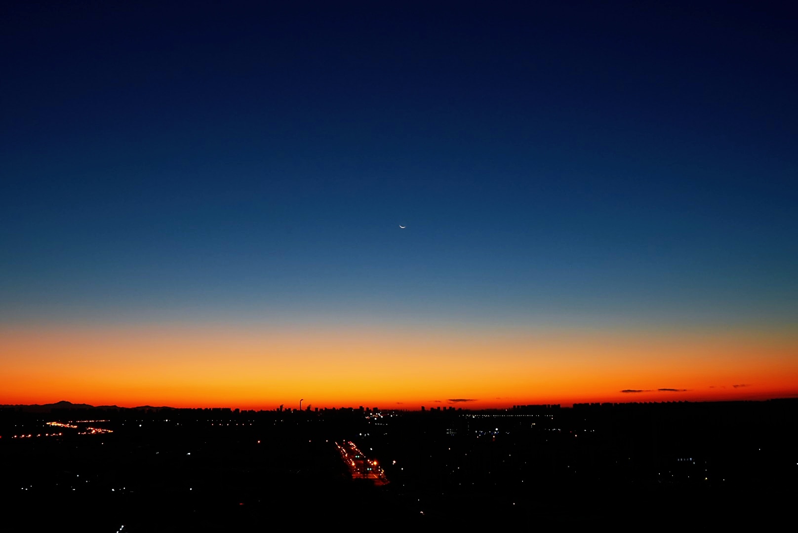 天气不错，懂事，没有拍到彗星 ​​​