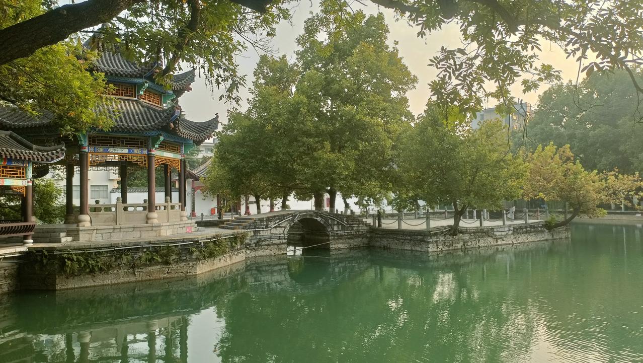 今天晨跑，来到久违的象山，立秋以后的风，已经凉快了许多。