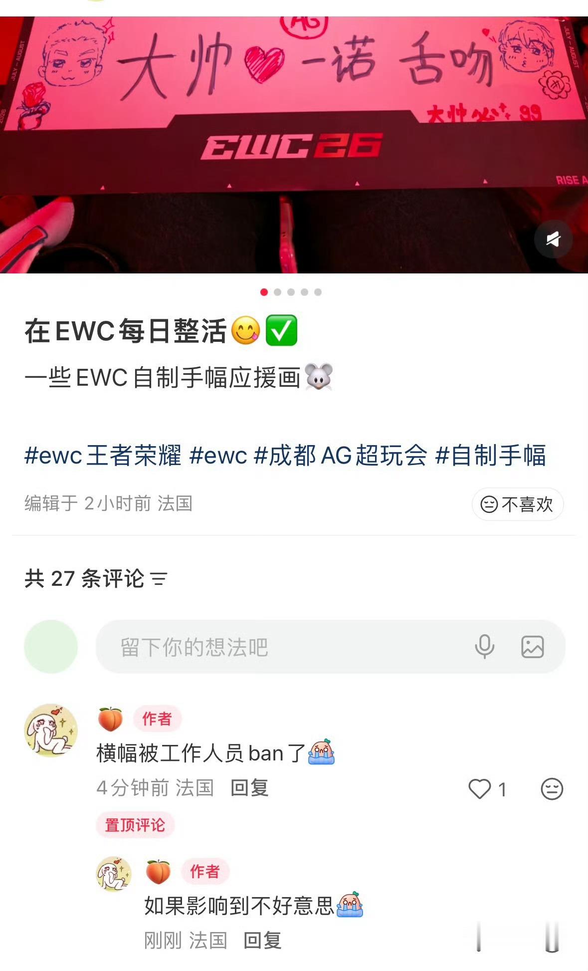 真的想问有些人能不能动下🧠 诺一家都还在台下举这种牌子到底怎么想的…plq居然