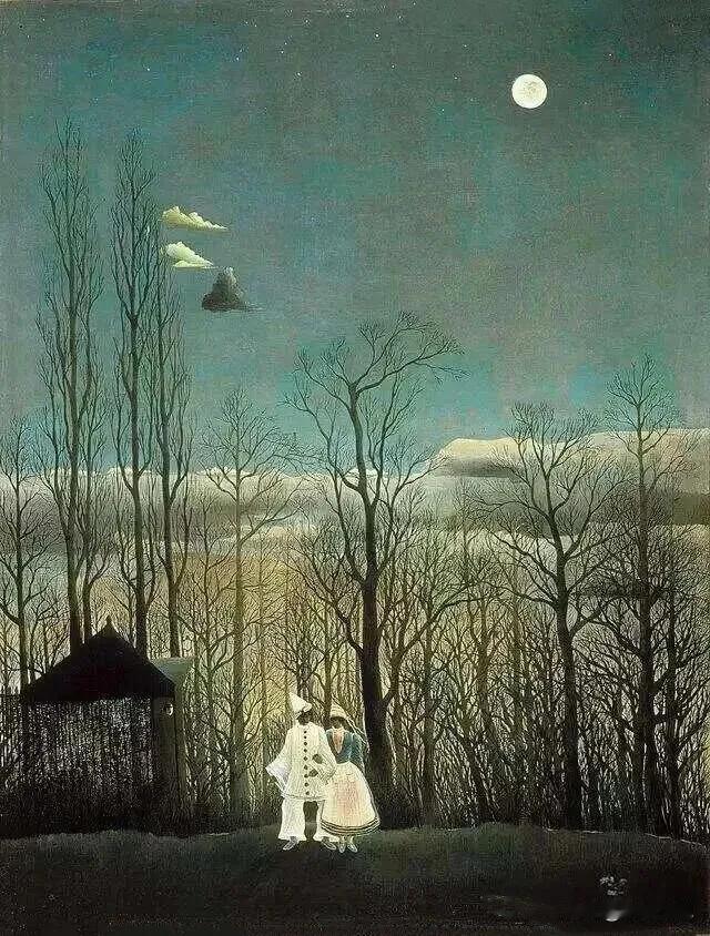 《狂欢节之夜》经典油画欣赏
卢梭（Henri Theodore Rousseau