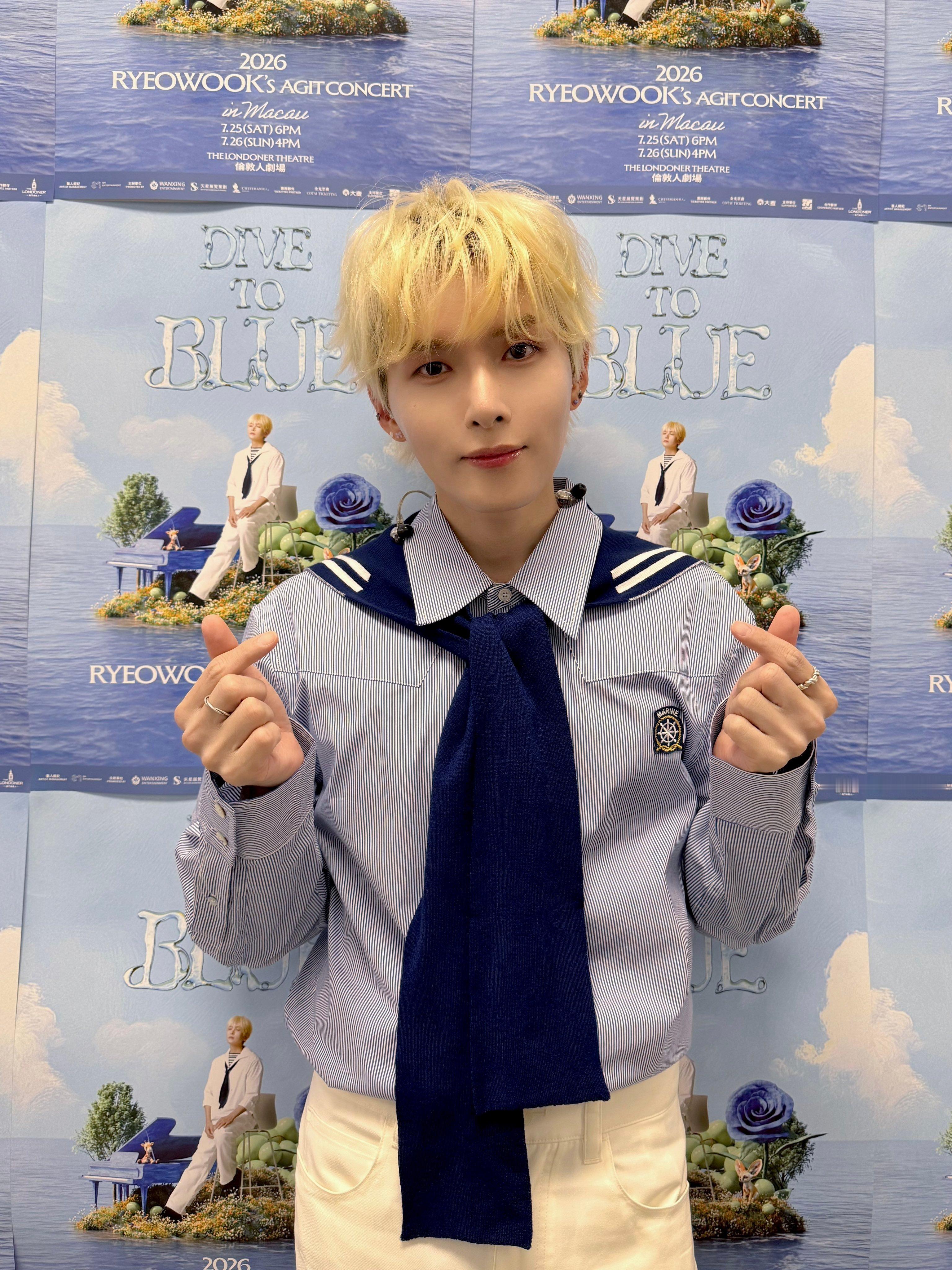 “CB百蓝_。260726 官号更新金厉旭 相关：DIVE TO BLUE in