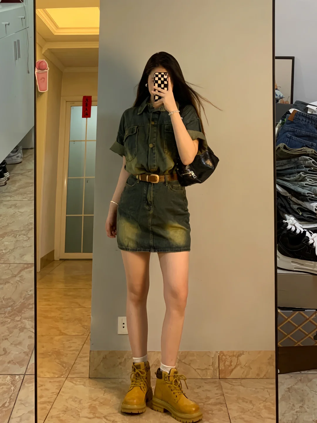 163|115斤微胖大胆穿！争取夏天做个辣妹！