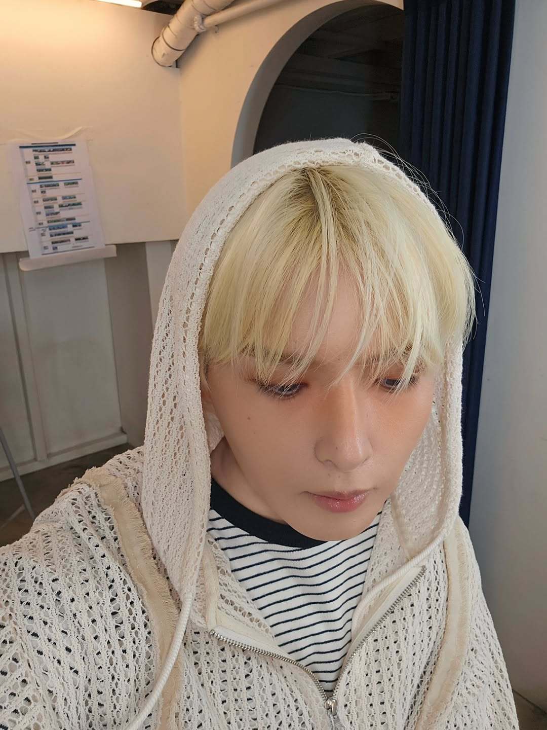“CB百蓝_。260705金厉旭 IG更新：🩵💙 