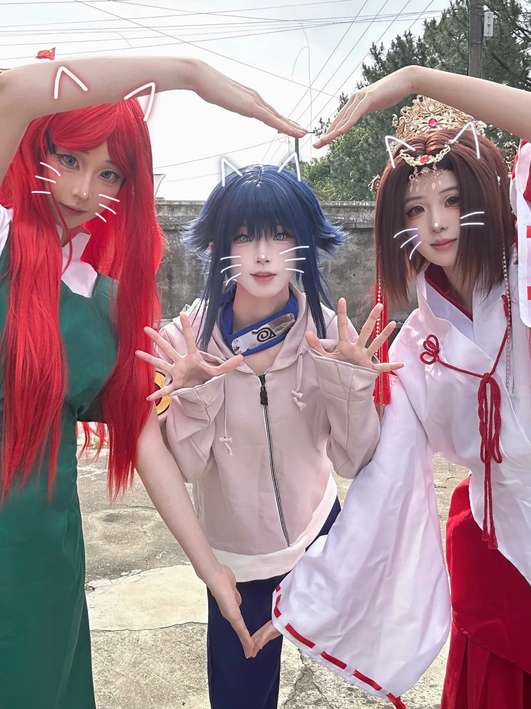 感觉很可爱的两个合照ʚ(◜𖥦◝ )ɞ 雏田  玖辛奈 野原琳