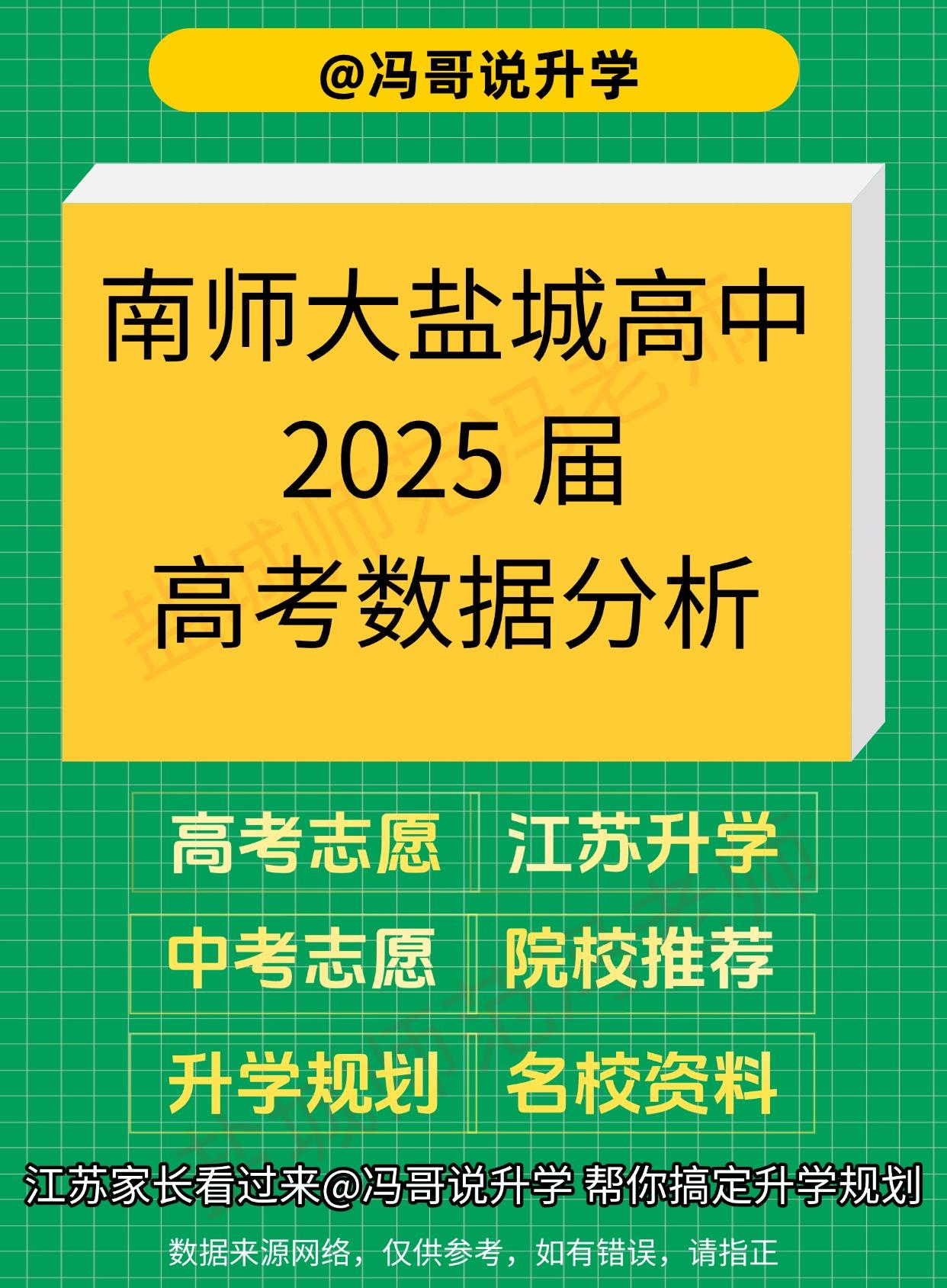 家人们！谁懂啊！南京师范大学盐城高级中学 2025 年的高考成绩也太让人惊喜了吧