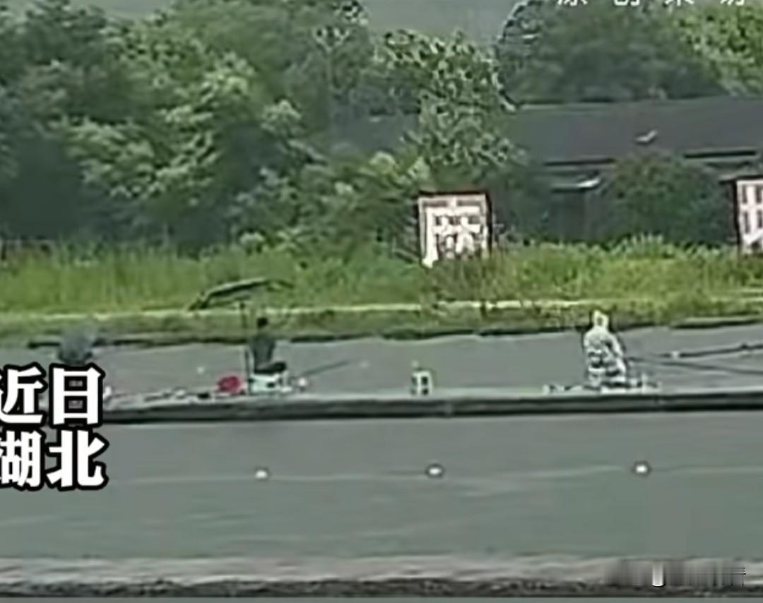 近日，湖北咸宁，几位钓友在池塘钓鱼，一道惊雷直接劈中其中一名男子，当场冒出浓烟，