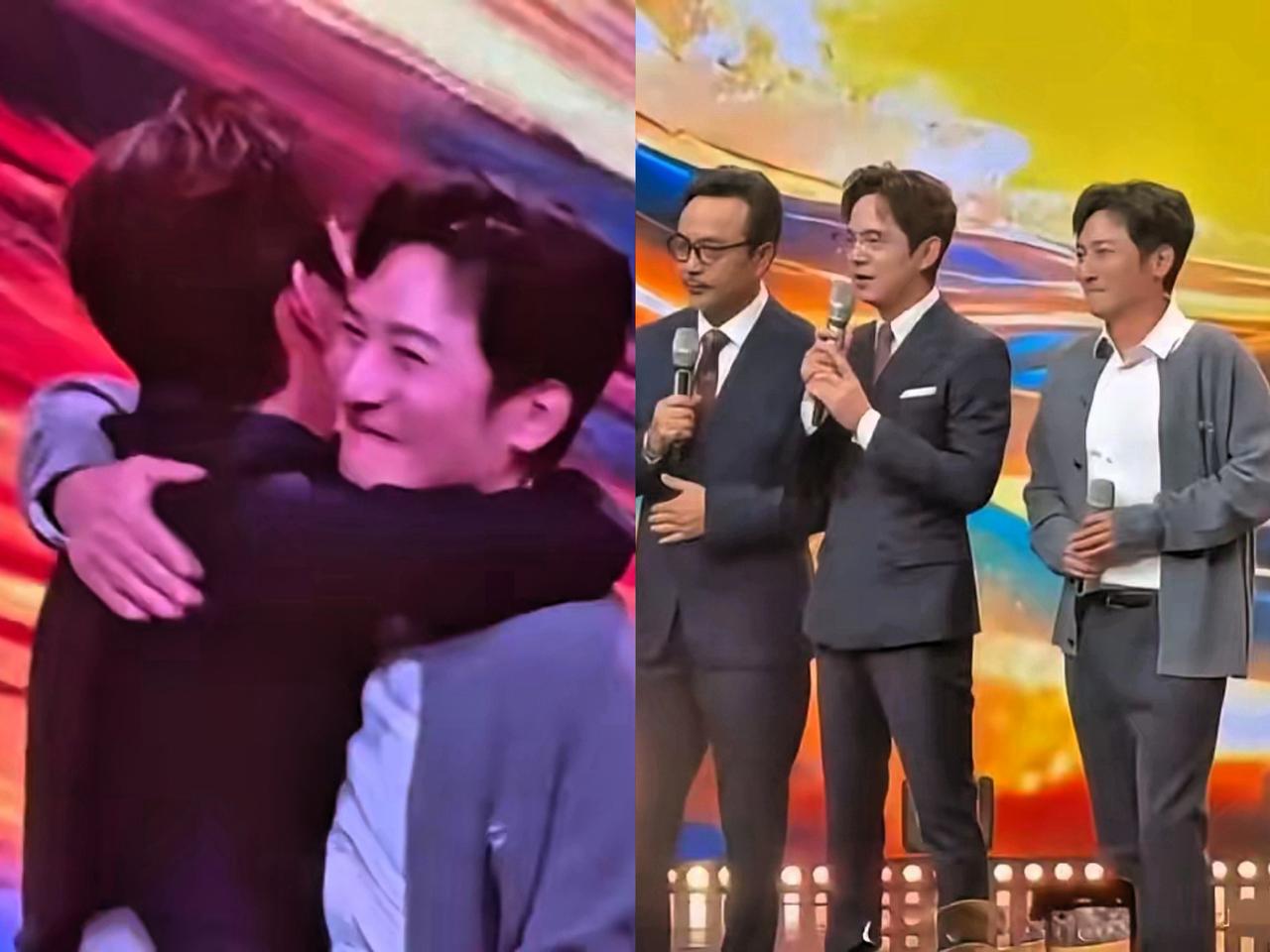 汪涵哭了，
何炅也哭了，
这可不是因为
李维嘉简单的回归，
背后大有深意！

谢