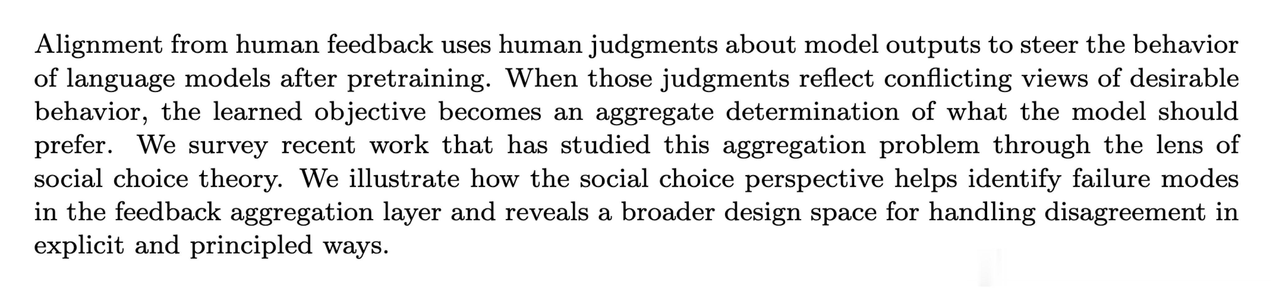 [AI]《AI Alignment From Social Choice Per