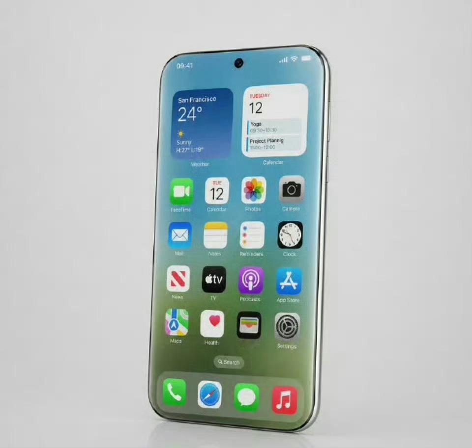 20周年版iPhone曝光四曲面怎么说呢，只能感慨一下，时尚真是个轮回