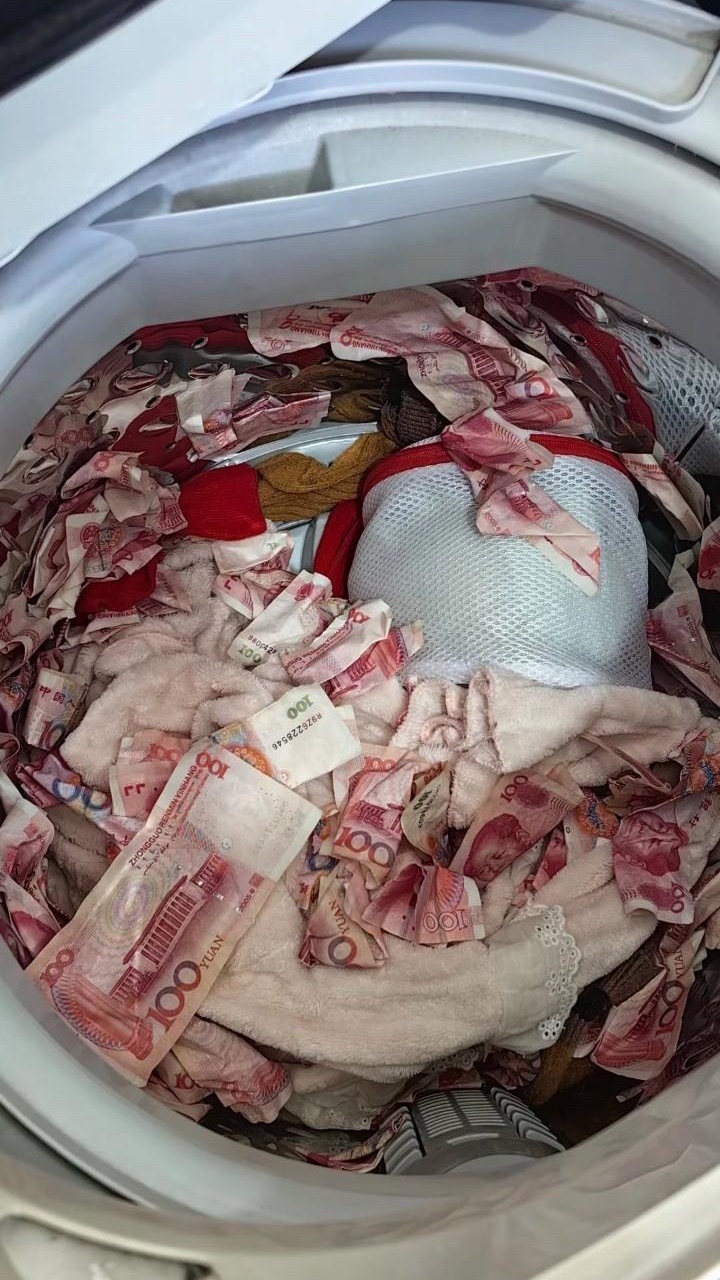 这种情况怎么办？直接晾干可以吗？是太阳晒干还是用风筒吹干？ 