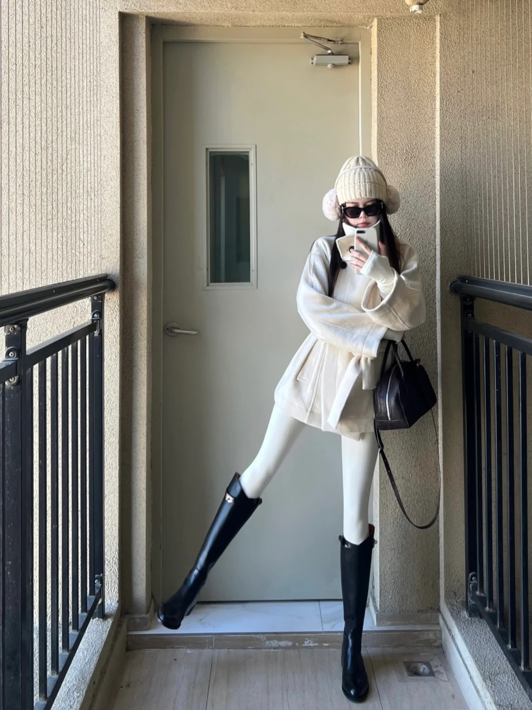 168/98 白色外套跟白裤子好搭呀