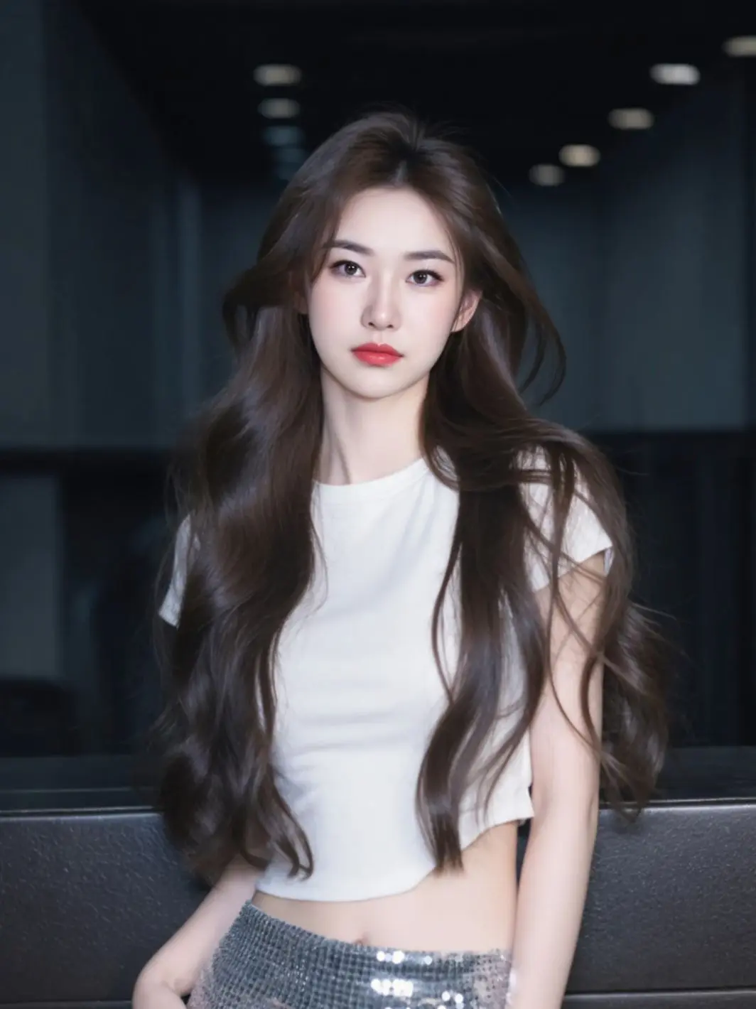 AI夜感人像 ai创作