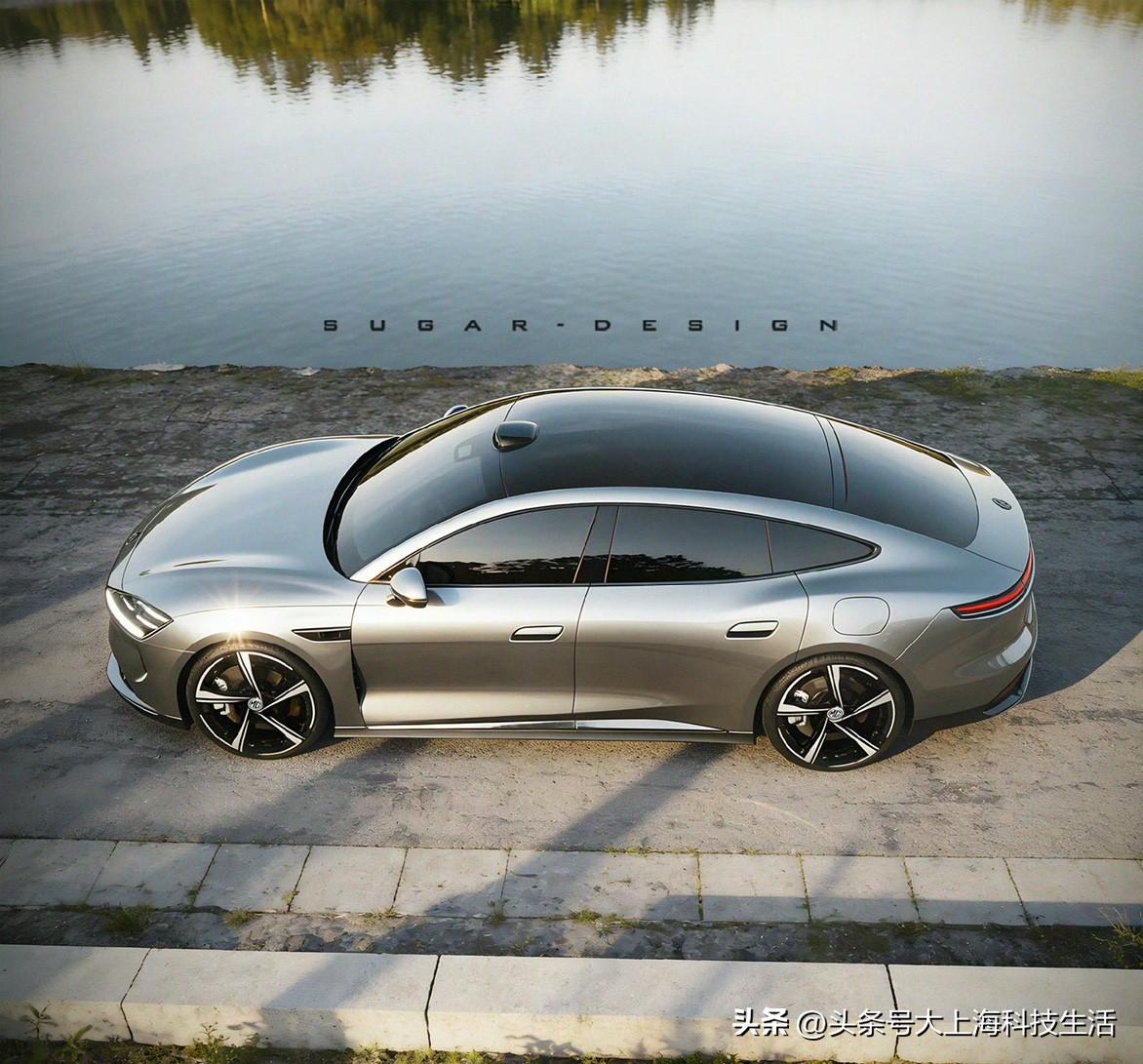 沪上帕美？名爵MG07新车预览！[看]

前几天，名爵中型新轿车的谍照和侧视图曝